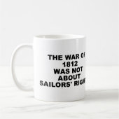 Krieg-von-1812-Tasse Kaffeetasse (Links)
