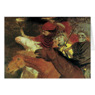 Krieg von Arnold Böcklin, Vintage Symbolismus Klas