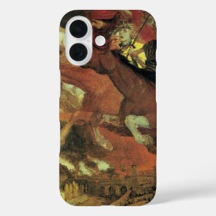 Krieg von Arnold Böcklin, Vintage Symbolismus Kuns iPhone 16 Hülle