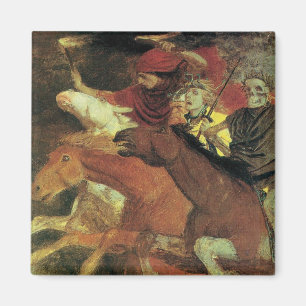 Krieg von Arnold Böcklin, Vintage Symbolismus Kuns Magnet