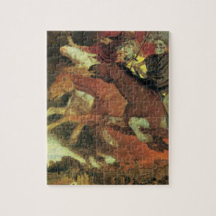 Krieg von Arnold Böcklin, Vintage Symbolismus Kuns Puzzle