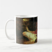 Krieg von Arnold Bocklin, Vintager Symbolismus Kun Kaffeetasse (Links)