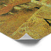 Krieg von Arnold Bocklin, Vintager Symbolismus Kun Poster (Ecke)