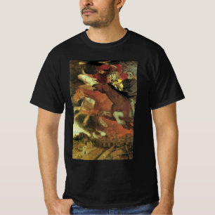 Krieg von Arnold Bocklin, Vintager Symbolismus Kun T-Shirt