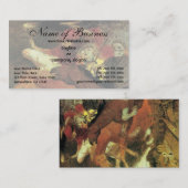 Krieg von Arnold Bocklin Visitenkarte (Vorne/Hinten)