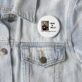 Krieg Williams Tecumseh Sherman ist Höllen-Zitat Button (Beispiel)