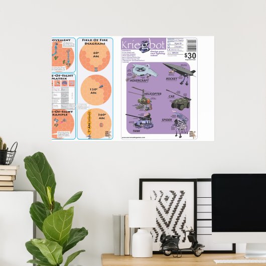 Kriegbot Cover Poster (Heimbüro)