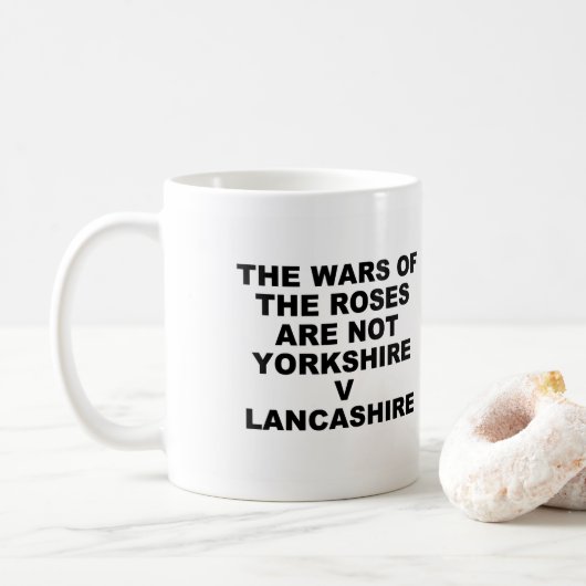 Kriege der Rose Tasse (Mit Donut)