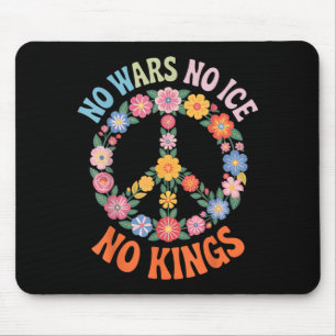 Kriege ICE Könige Retro Vintage Florale Kleidung O Mousepad