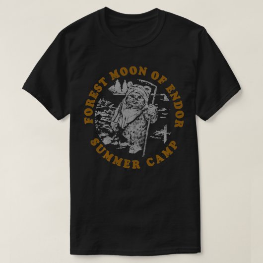 Kriege Waldmond des letzten Sommercamps T-Shirt (Design vorne)