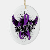 Krieger16 Crohns Krankheit Keramikornament (Rechts)