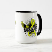 Krieger16 Endometriosis Tasse (VorderseiteRechts)