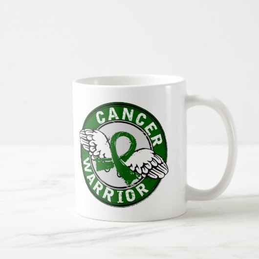 Krieger 14C-Leber-Krebs Kaffeetasse (Rechts)