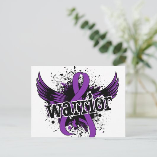 Krieger 16 Chiari Malformation Postkarte (Stehend Vorderseite)