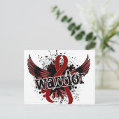 Krieger 16 Sichelzellkrankheit Postkarte (Stehend Vorderseite)