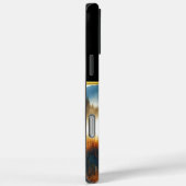 Krieger am Fluss mit Bison Case-Mate iPhone Hülle (Rückseite / Rechts)