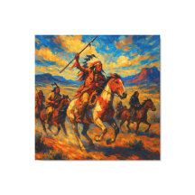 Krieger auf der Jagd