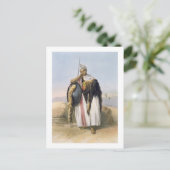 Krieger aus Amhara, Äthiopien, Illustration aus " Postkarte (Stehend Vorderseite)