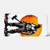 Krieger Barbar mittelalterliche FantaiPhone / iPad Case-Mate iPhone Hülle (Rückseite (Horizontal))