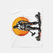 Krieger Barbar mittelalterliche Fantasie Fleece Bl (Vorderseite)