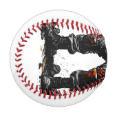 Krieger Barbar mittelalterliche Fantasie Hummer Ba Baseball (Vorderseite Links)