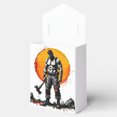 Krieger Barbar mittelalterliche Fantasie HummerGef Geschenkschachtel (Geöffnet)