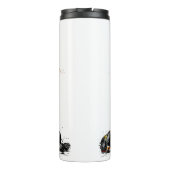 Krieger Barbar mittelalterliche Fantasie Thermal T Thermosbecher (Rückseite)