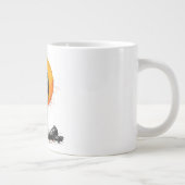 Krieger barbarische mittelalterliche Fantasie Humm Jumbo-Tasse (Rechts)