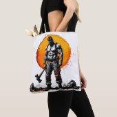 Krieger barbarische mittelalterliche Fantasie Humm Tasche (Von Nahem)