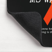 Krieger - Bewusstsein - Krieger der Multiplen Skle Mousepad (Ecke)