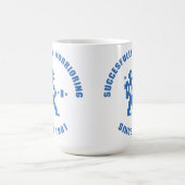Krieger - blau kaffeetasse (Mittel)