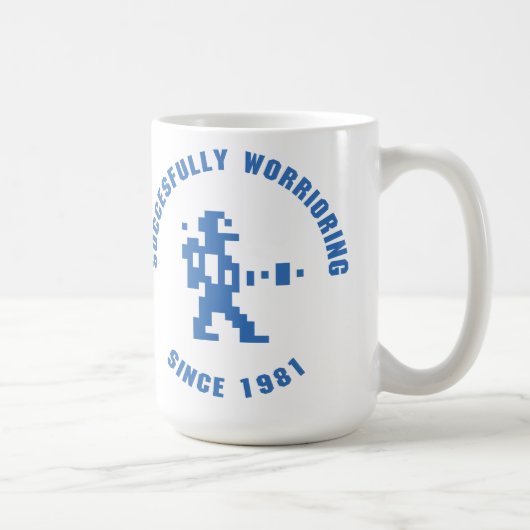 Krieger - blau kaffeetasse (Rechts)