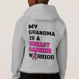 Krieger/Block/Oma...Brustkrebs Hoodie