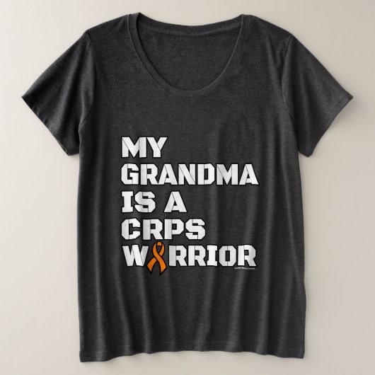 Krieger/Block/Oma...CRPS Plus Size T - Shirt (Design vorne)