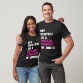 Krieger/Block/Schwester...Brustkrebs T-Shirt (Unisex)