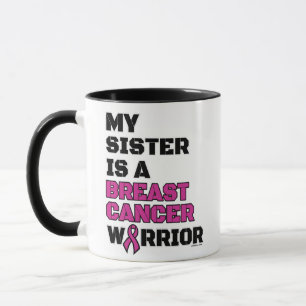 Krieger/Block/Schwester...Brustkrebs Tasse