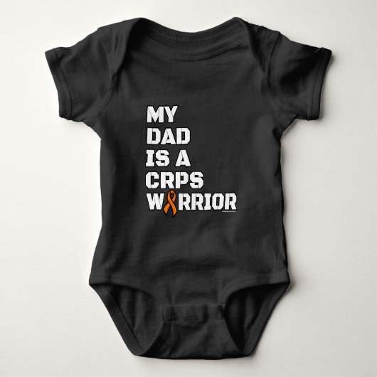 Krieger/Block/Vater...CRPS Baby Strampler (Vorderseite)