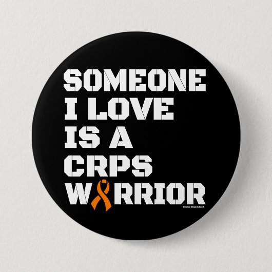 Krieger/Blocker/Jemand I Liebe...CRPS Button (Vorderseite)