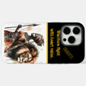 Krieger Case-Mate iPhone Hülle (Rückseite (Horizontal))