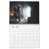 Krieger Corgis Kalender (Mär 2027)