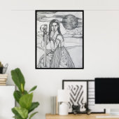 Krieger der Apokalypse Poster (Heimbüro)