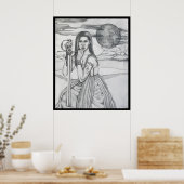 Krieger der Apokalypse Poster (Küche)