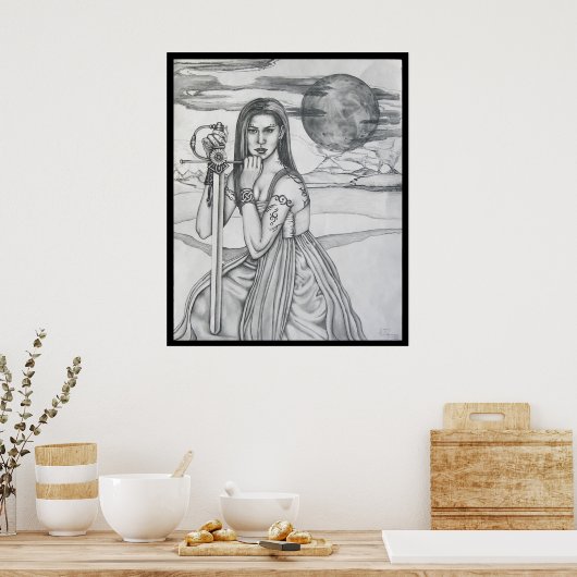 Krieger der Apokalypse Poster (Küche)