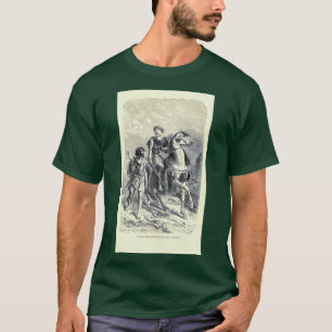 Krieger der Bronzezeit laut der französischen Kran T-Shirt