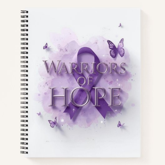 Krieger der Hoffnung Notizbuch – Inspirierend (Vorderseite)