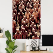 Krieger der Terrakotta-Armee - China - Qin-Dynasti Poster (Heimbüro)