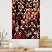 Krieger der Terrakotta-Armee - China - Qin-Dynasti Poster (Küche)