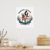 Krieger der Weisheit Poster (Küche)