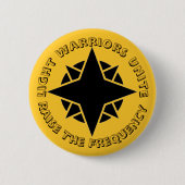 Krieger des goldenen Lichts vereinigen sich Button (Vorderseite)
