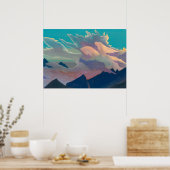 Krieger des Lichts, 1933 von Nicholas Roerich Poster (Küche)